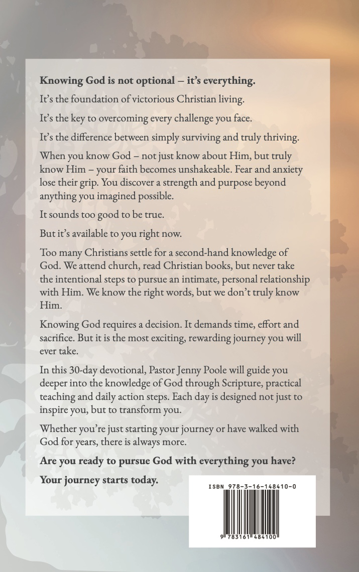 That I Might Know Him Contents